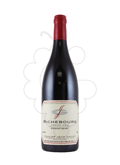 Photo Jean Grivot Richebourg Grand Cru red wine