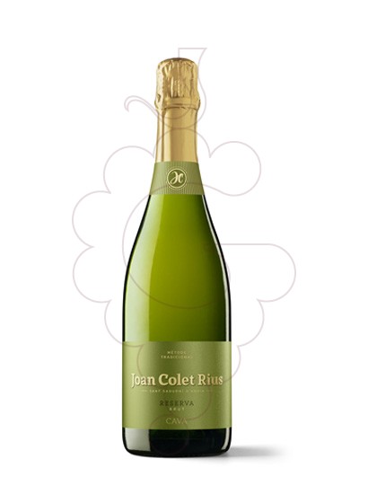 Photo Joan Colet Rius Brut Reserva sparkling wine