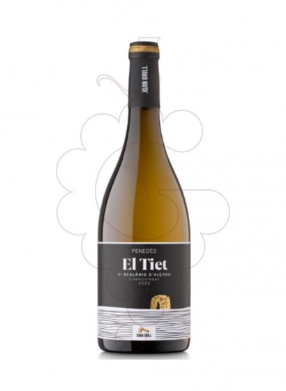 Photo Joan Grill el Tiet Chardonnay white wine