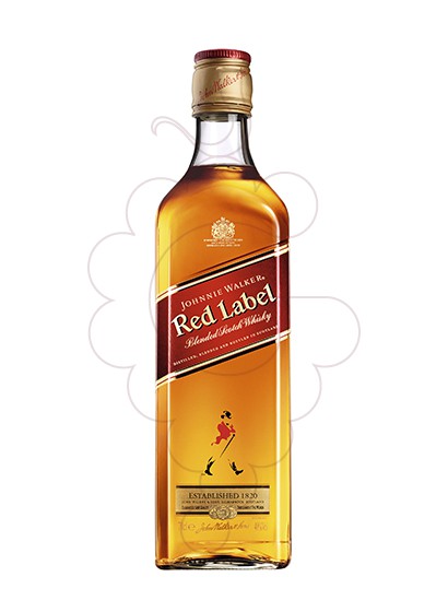 Photo Whisky Johnnie Walker Red Label refillable