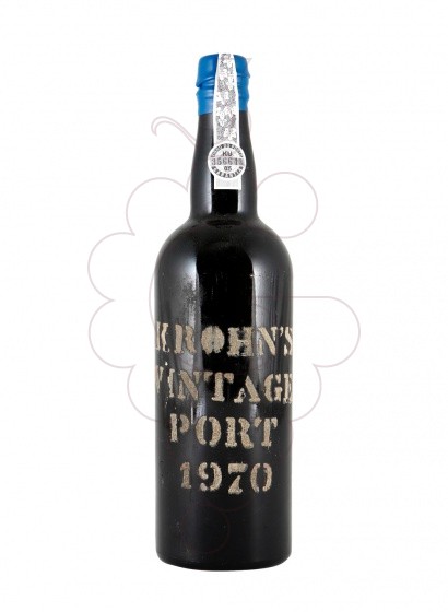 Photo Krohn 1970 vintage port 75 cl fortified wine
