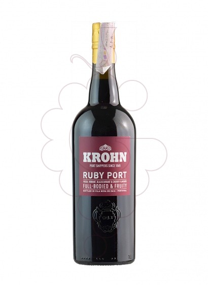 Photo Krohn ruby port 75 cl fortified wine
