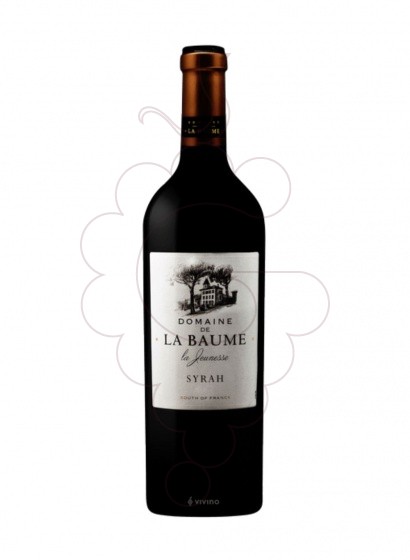 Photo La Baume Jeunesse Syrah red wine