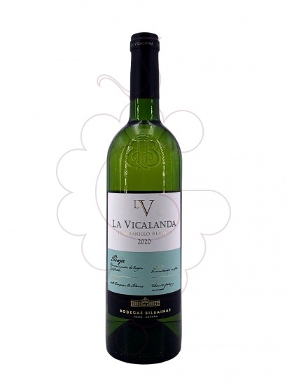 Photo La Vicalanda Blanc Tempranillo white wine