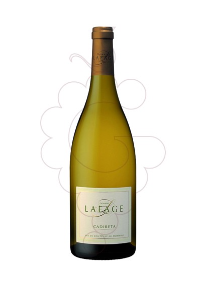 Photo Lafage Cadireta white wine