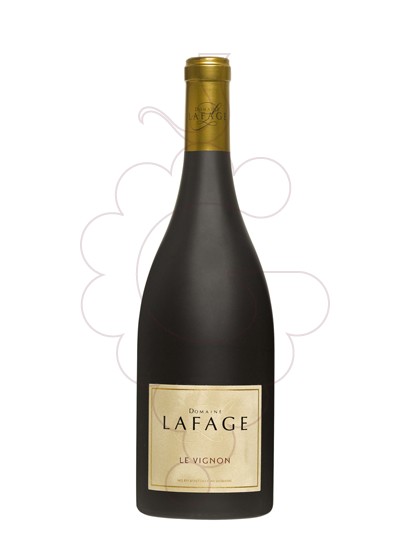 Photo Lafage le Vignon red wine