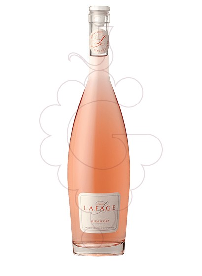 Photo Rosé Lafage Miraflors  rosé wine