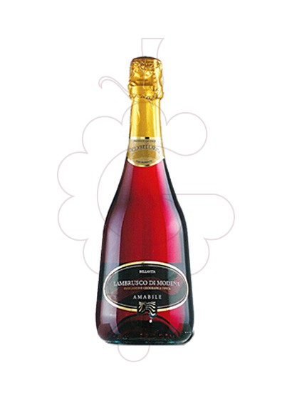 Photo Rosé Lambrusco Bellavita sparkling wine