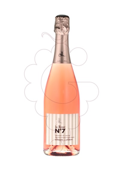 Photo Laurens la Rose Nº 7 sparkling wine