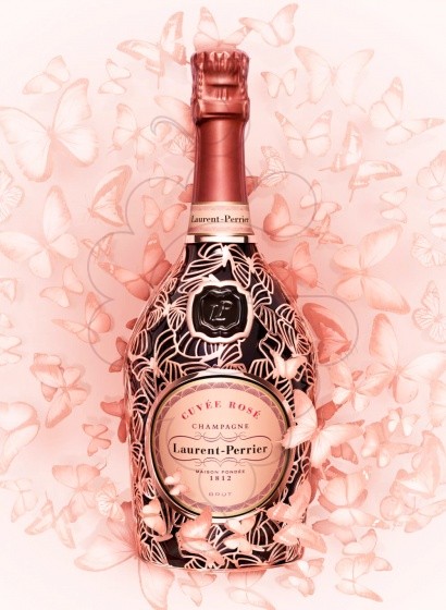 Photo Laurent Perrier Cuvée Rosé Papillon Ed. sparkling wine