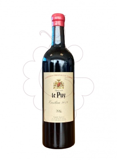 Photo Le puy emilien 2018 75 cl red wine