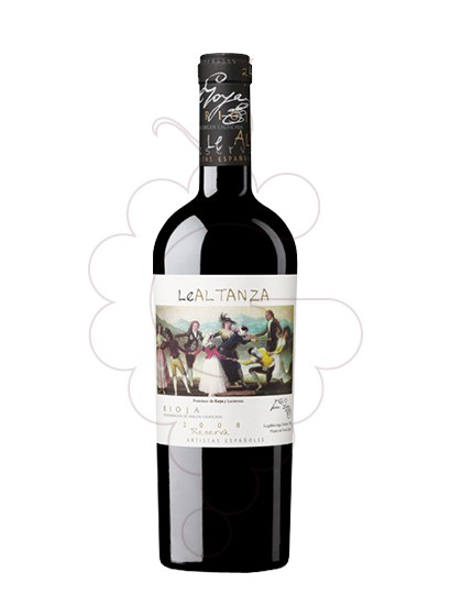 Photo Altanza Reserva Artistas Españoles Goya red wine