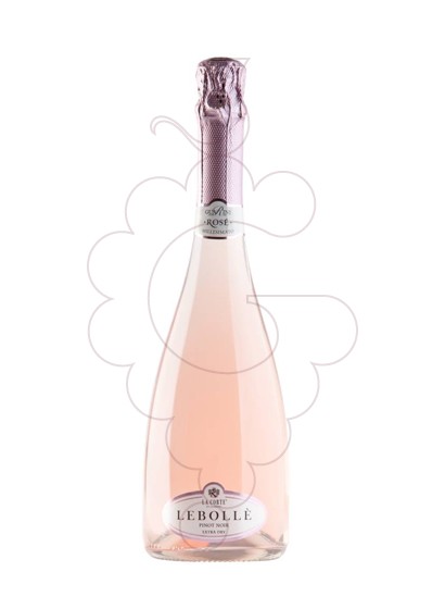 Photo Rosé Lebollé sparkling wine