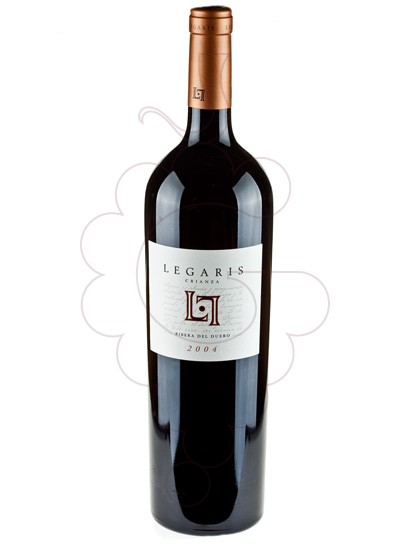 Photo Legaris Crianza Magnum red wine