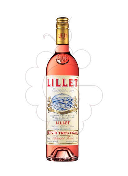 Photo Aperitif wine Lillet Rosé