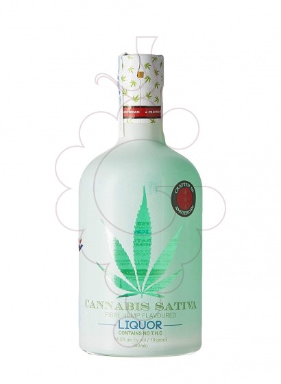 Photo Liqueur Liquor cannabis sativa 70 cl