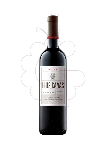 Photo Luis Cañas Reserva red wine