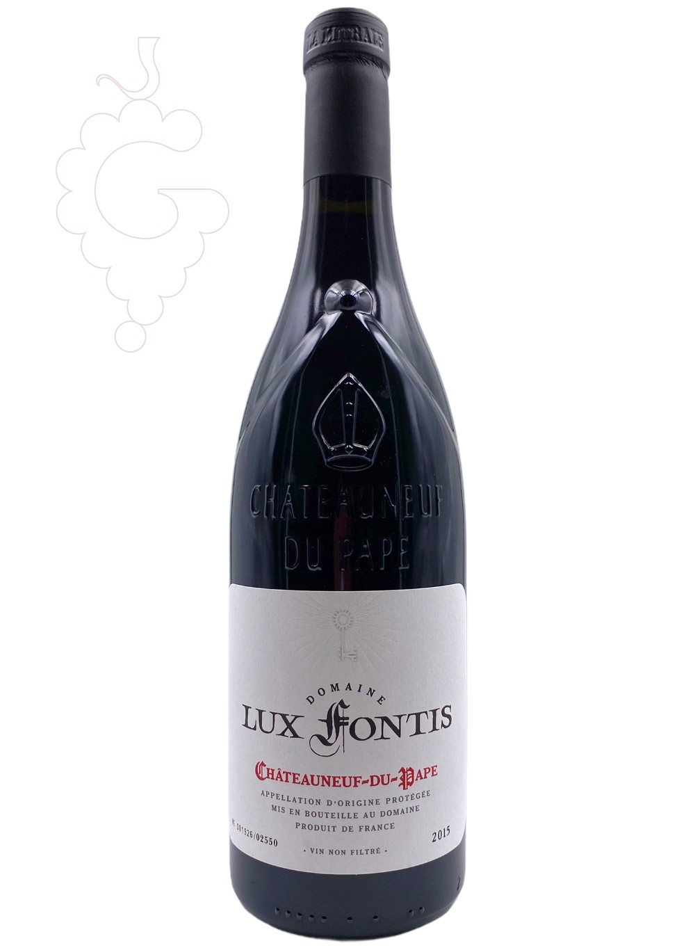 Photo Lux Fontis Chateneuf-du-Pape red wine
