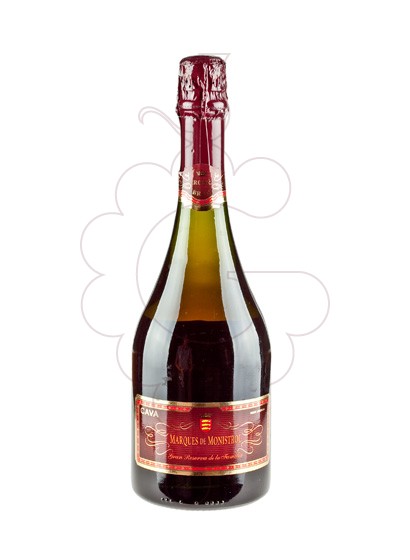 Photo M. Monistrol Rosat Brut G.R.F. sparkling wine