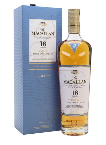 Photo Whisky Macallan Triple Cask 18 Years