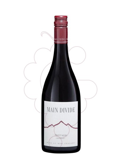 Photo Main Divide Pinot Noir red wine