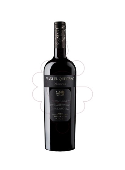 Photo Manuel Quintano Reserva red wine