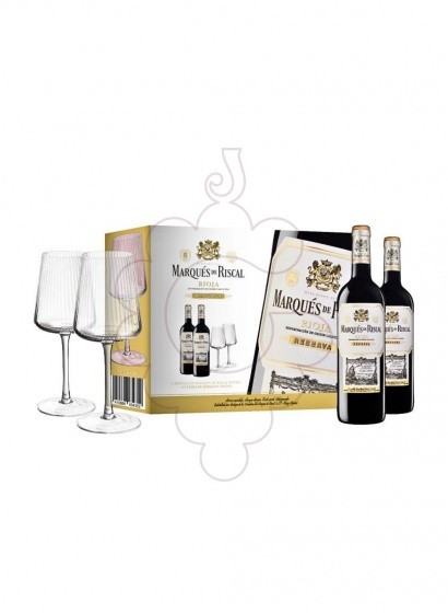 Photo Gift boxes Marqués de Riscal Reserva Pack (2 u + 2 glasses)