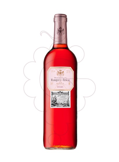 Photo Rosé Marqués de Riscal Magnum rosé wine