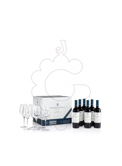 Photo Gift boxes Marques de Vargas Reserva Pack (6 u + 6 glasses)
