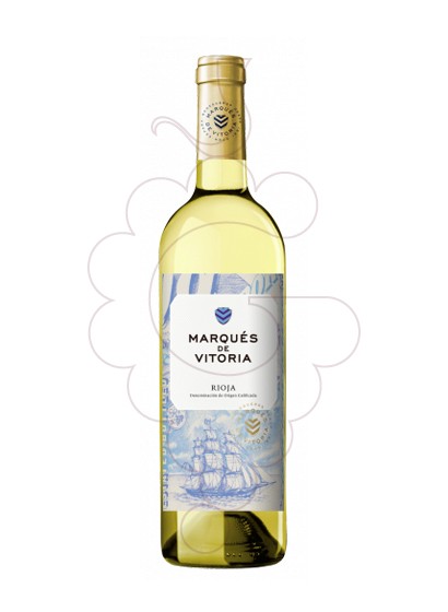 Photo Marques de Vitoria Blanc white wine