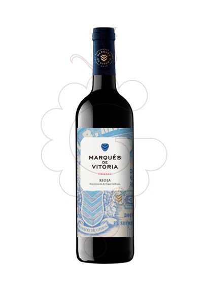 Photo Marques de Vitoria Crianza Magnum red wine