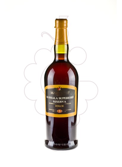 Photo Marsala Martinez Superiore Riserva Dolce fortified wine