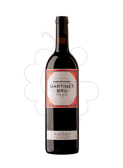 Photo Martinet Bru red wine