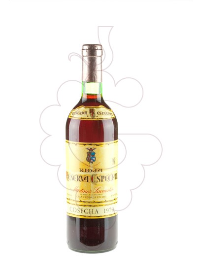 Photo Martinez Lacuesta Reserva Especial 1970 red wine