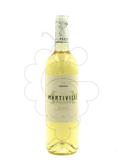 Photo Martivilli Blanc Verdejo white wine