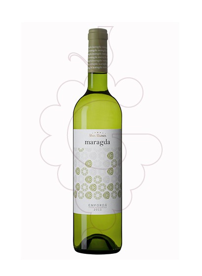 Photo White Mas Llunes Maragda white wine