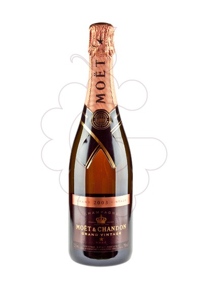 Photo Moet & Chandon Rose Grand Vintage sparkling wine