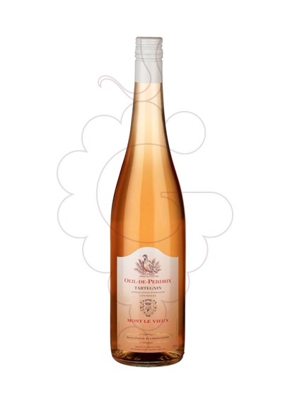 Photo Mont Le Vieux Oeil-de-Perdrix rosé wine