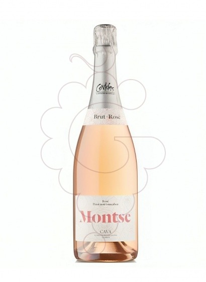 Photo Montse brut rose pinot noir sparkling wine