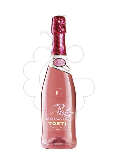 Photo Moscato Pink Tosti sparkling wine