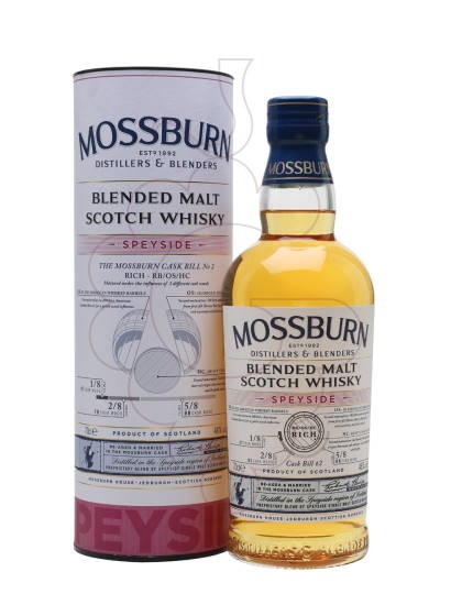 Photo Whisky Mossburn Blended Malt Speyside