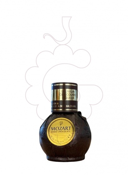 Photo Liqueur Mozart chocolate black miniat