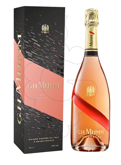 Photo Mumm Grand Cordon Rouge Rosé Brut Gift Box sparkling wine