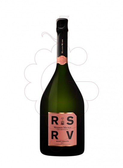 Photo Mumm RS RV Foujita Rosat sparkling wine