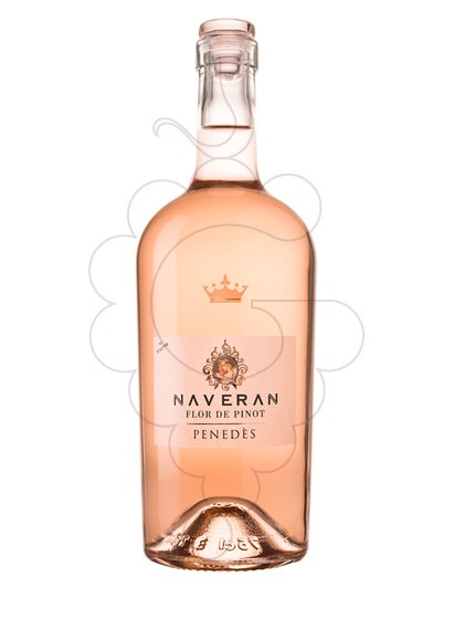 Photo Naveran Flor de Pinot rosé wine