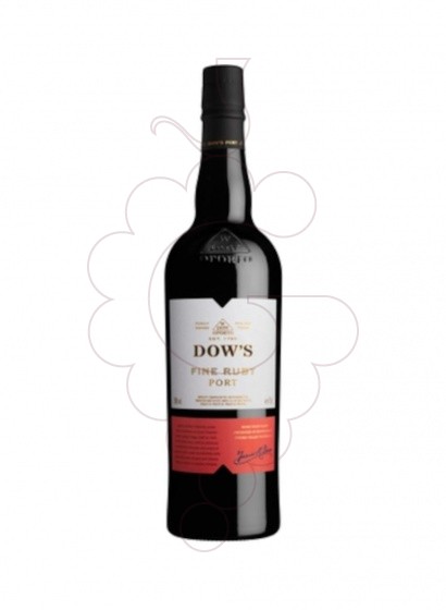 Photo Dow's Fine Ruby fortified wine