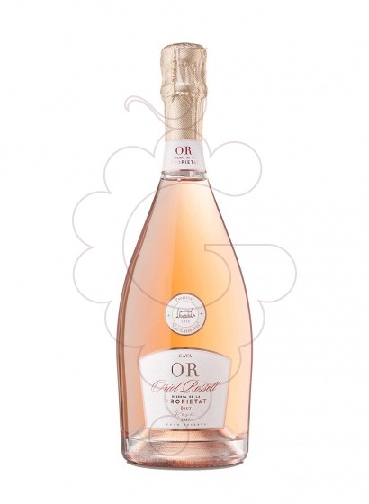 Photo Oriol Rossell Rose  sparkling wine