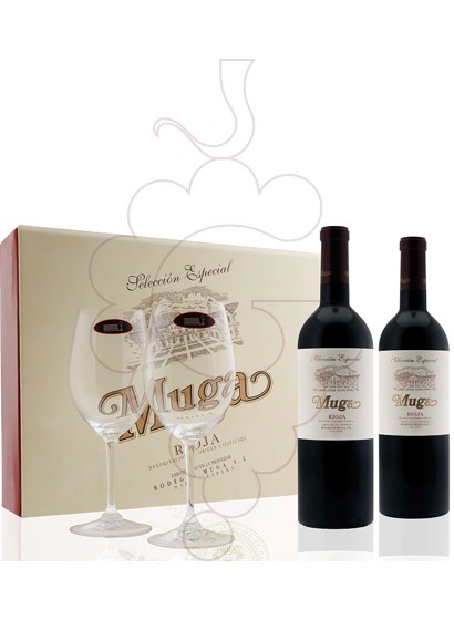 Photo Gift boxes Muga Reserva Selección Pack (2 u + 2 glasses)