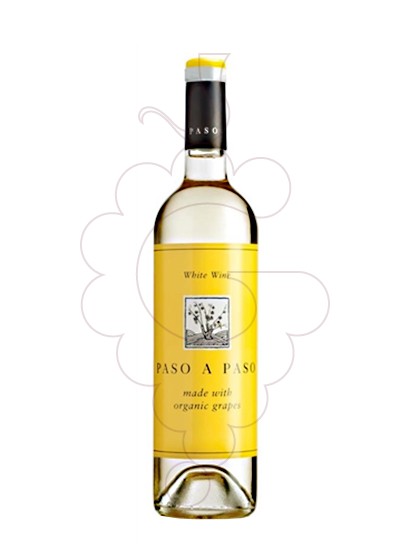 Photo White Organic Paso a Paso white wine