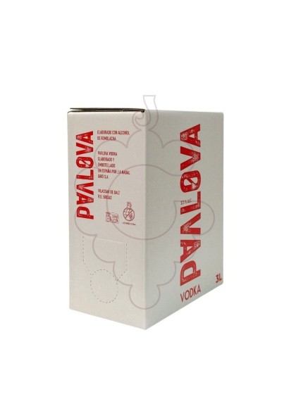 Photo Vodka Pavlova Vodka Bag Box 3LT